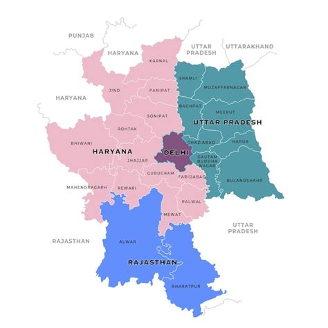 ncr map|National Capital Region Map .